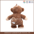 Wholesale mignon en peluche peluche aimant singe jouet et personnalisé singe jouets